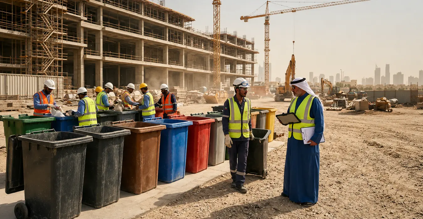 Environmental Monitoring Program for Construction Projects in Kuwait: How Do You Select Measurements, Frequency, and Monitoring Points?